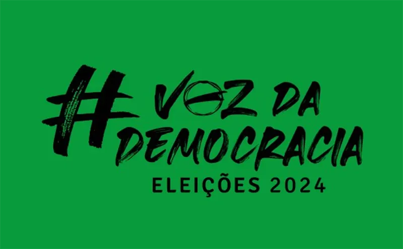 logo eleicoes 2024 verde